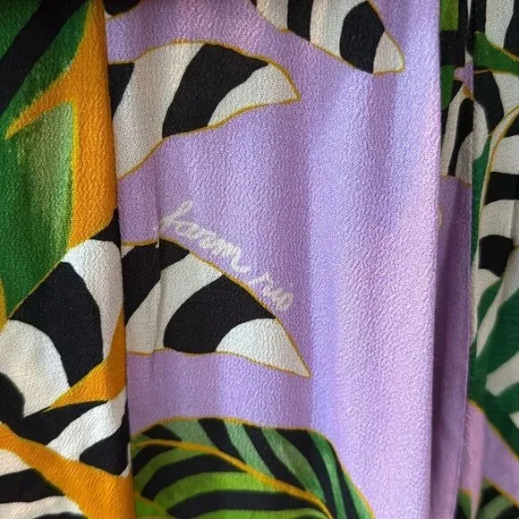 Farm Rio Printed Wrap Dress Size Extra Extra Small XXS